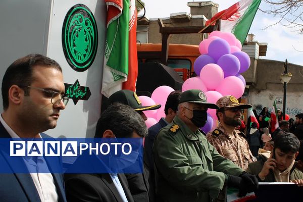 تجلی وحدت و همدلی در خلیل‌آباد؛ برگزاری باشکوه راهپیمایی ۲۲ بهمن