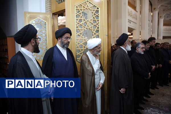 مراسم هفتم شهدای خدمت با حضور سرپرست ریاست جمهوری در قم