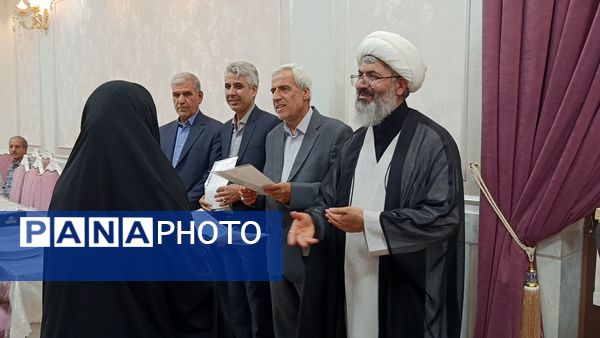 مراسم تجلیل از عوامل هیئت فرهنگیان و دانش آموزی شهرستان کاشمر 