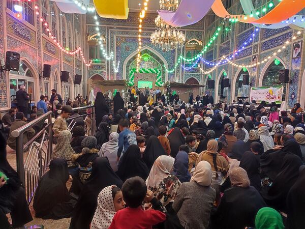 جشن باشکوه ولادت حضرت فاطمه زهرا (س) و روز مادر در نیشابور در تکیه ابوالفضلی
