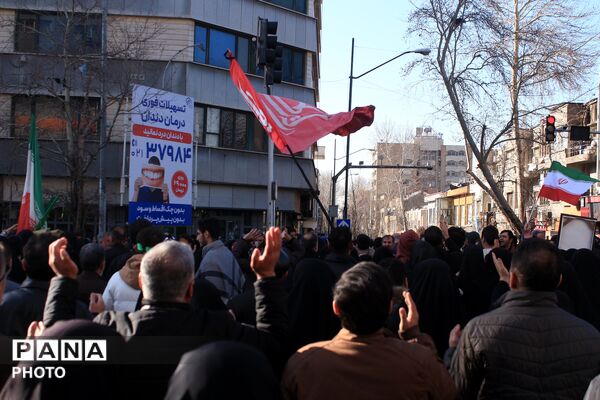 تهران در سوگ رهبر شهید انقلاب