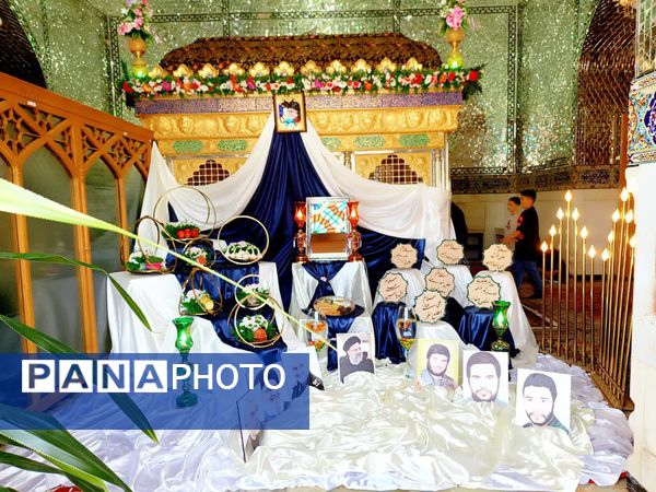 تحویل سالی متفاوت در امامزاده سید حمزه کاشمر