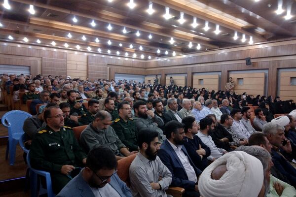 مراسم تکریم و معارفه فرمانده سپاه ناحیه مقاومت بسیج حضرت عبدالعظیم (ع) شهرستان ری