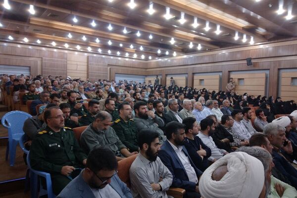 مراسم تکریم و معارفه فرمانده سپاه ناحیه مقاومت بسیج حضرت عبدالعظیم (ع) شهرستان ری