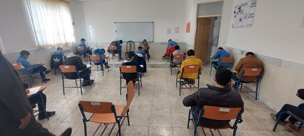 برگزاری امتحانات نوبت اول دبیرستان مرحوم اسماعیلی