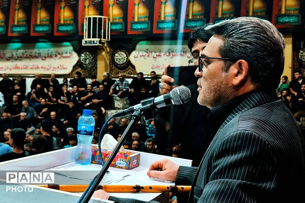 آیین سوگواری امام سجاد (ع) و سومین روز شهادت شهدای کربلا در آباده