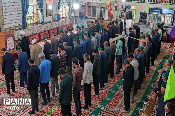 اقامه نماز عبادی سیاسی جمعه اردیبهشت ماه در شهر بار نیشابور