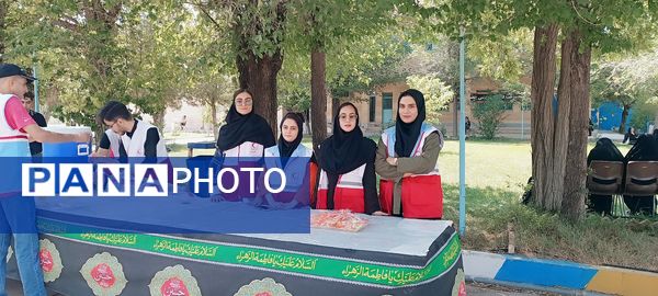 برپایی موکب در دانشگاه پیام نور مرکز بروجن