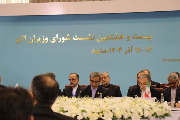 بیست و هشتمین نشست شورای وزیران اکو در مشهد (۱)