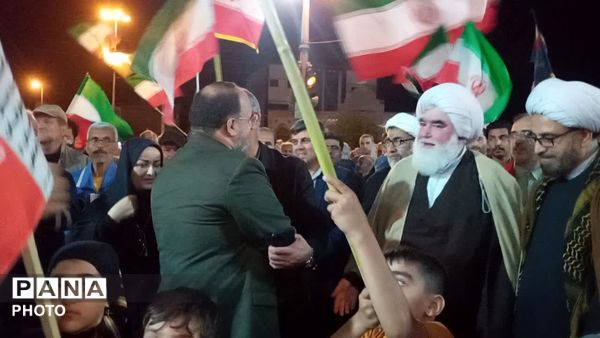 حضور مدیرکل صدا و سیما گلستان در تجمعات مردمی کردکوی