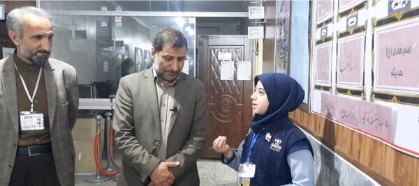 بازدید فرماندار مشهد از ستاد انتخاباتی منطقه ۱۶ مشهد
