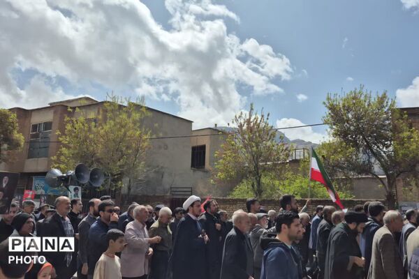 راهپیمایی روز قدس در استهبان