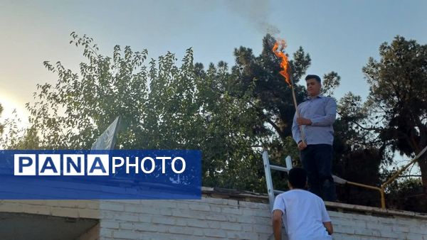 افتتاحیه المپیاد ورزشی درون مدرسه ای در دبیرستان سروش شاهد منطقه ۱۶