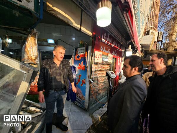 نظارت سرزده فرماندار نظرآباد و تضمین آرامش معیشتی در آستانه سال نو