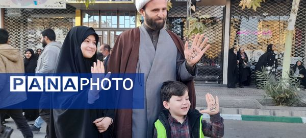 راهپیمایی میثاق با ولایت و محکوم نمودن اغتشاشات گروه های تروریستی در کاشمر