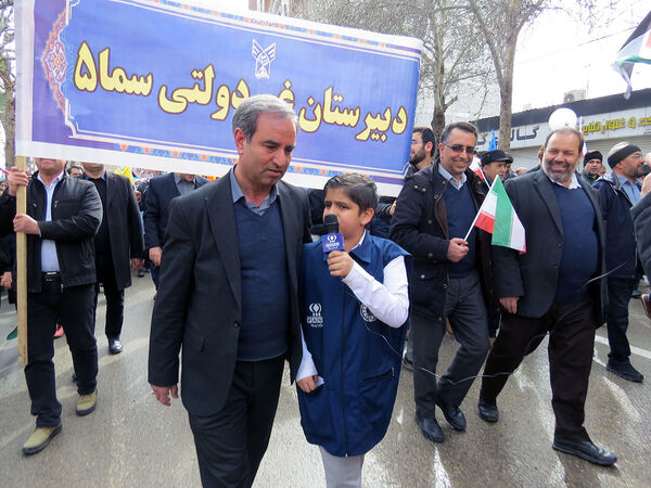 راهپیمایی روز ۲۲بهمن شهرستان بجنورد