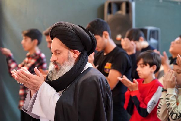 اعتکاف به رنگ خدا ۴؛ دانش‌آموزان یزدی به مهمانی خدا رفتند