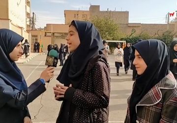 برگزاری انتخابات شورای دانش‌آموزی در دبیرستان حضرت فاطمه(س) ناحیه یک قم