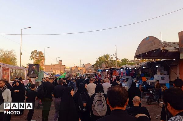 مراسم اربعین حسینی در کربلا