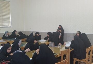 همایش دختران حاج قاسم در شهرستان کوهپایه