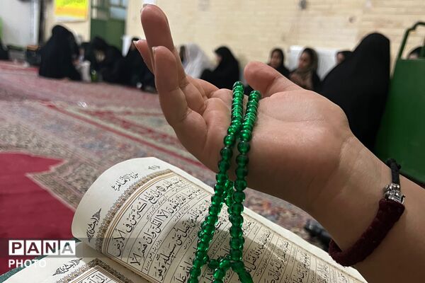 شب قدر در مسجد ابوالفضل شهر بخ