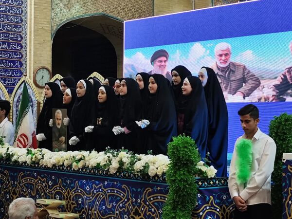  محفل انس با قرآن کریم در شهرستان بم 