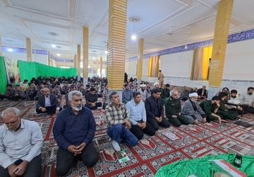 برگزاری یادواره شهدا در شهرستان سیروان 