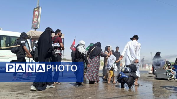 لحظه‌های ناب عاشقی در مشایه اربعین 