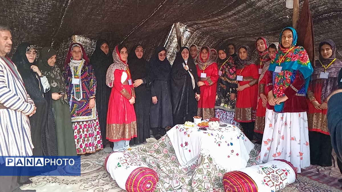 آئین افتتاح بیست و چهارمین اردوی عشایری دانش‌آموزان دختر سراسر کشور در مشهد