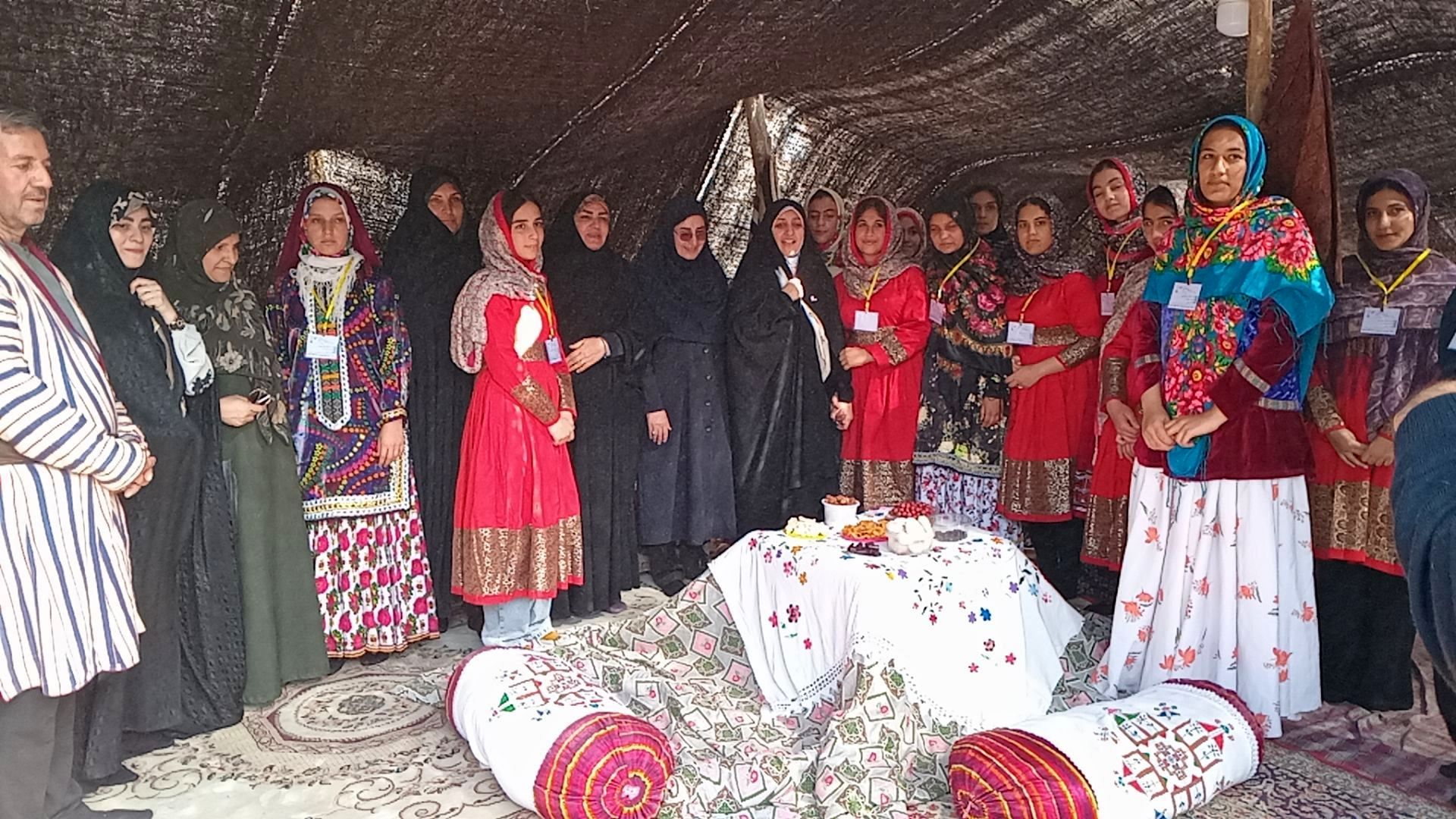 آئین افتتاح بیست و چهارمین اردوی عشایری دانش‌آموزان دختر سراسر کشور در مشهد