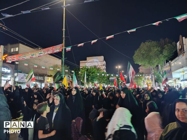 مراسم عزاداری شب دوم محرم در اجتماعات فردیس