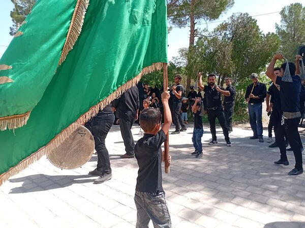 پیاده روی جاماندگان اربعین از روستای نقاب تا امامزاده سید حسن روستای میر آباد