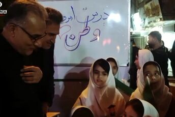 حضور پرشور دانش‌آموزان در شب‌های روشن گالیکش
