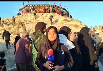 پیکر شهید گمنام در دهستان برنطین رودان آرام گرفت
