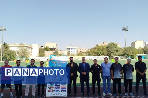 برگزاری مسابقات فوتبال در راستای اجرای «طرح ملی میدان پویا» در ناحیه دو شهرری 