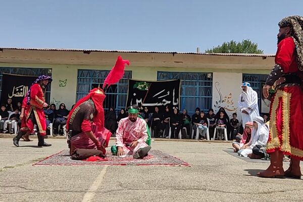 مراسم شبیه خوانی روز عاشورا در شهرستان طالقان