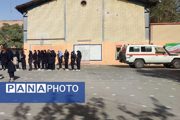 مدراس شهرستان قدس میزبان پرچم حرم امام حسین (ع) و شهید گمنام 