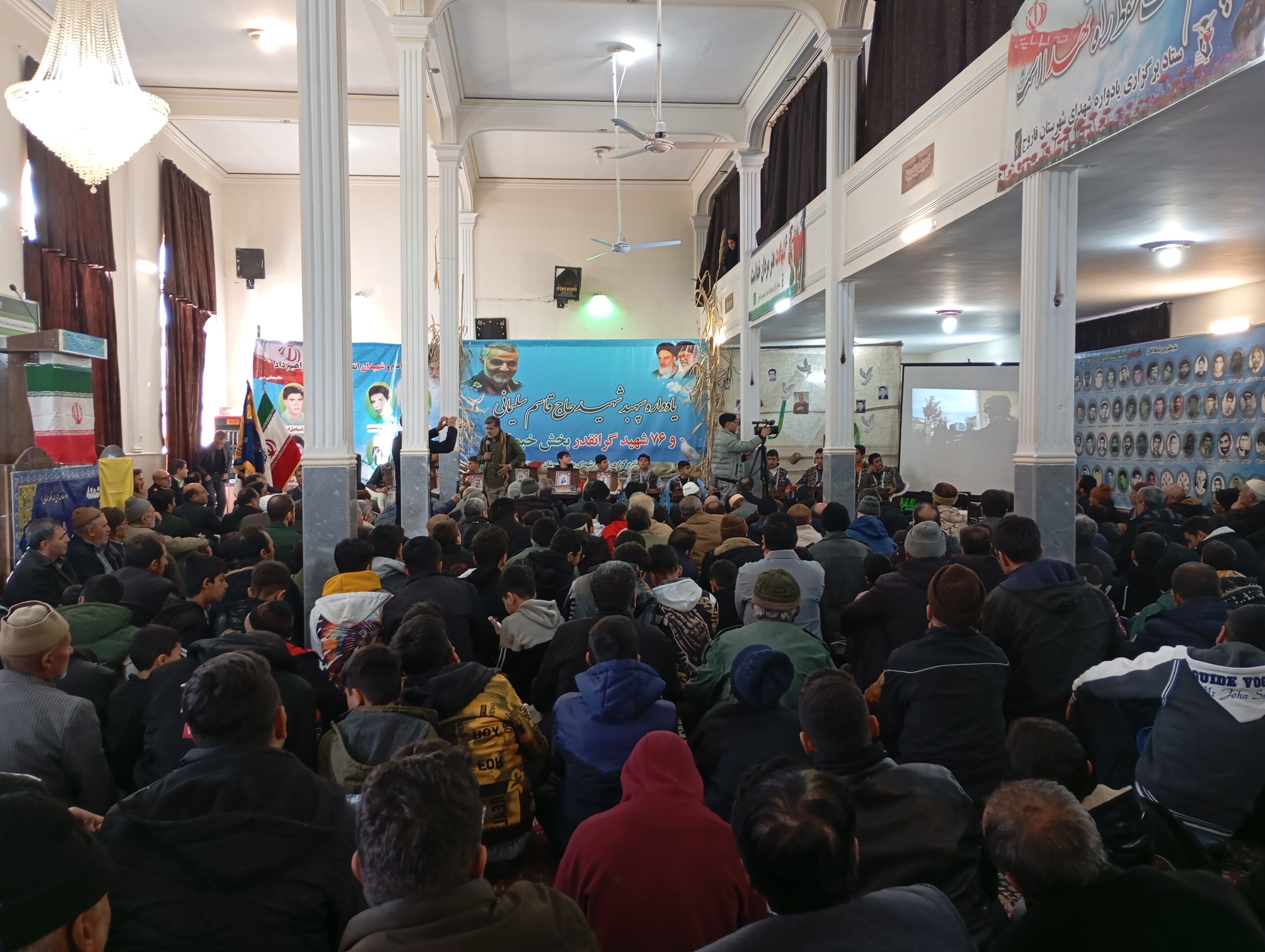 گرامیداشت پنجمین سالگرد شهادت سردار دلها در فاروج