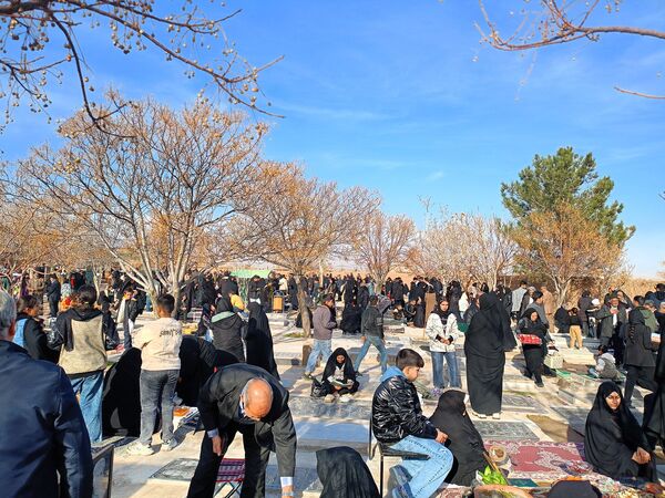آیین سنتی چراغ برات در روستای قوژد
