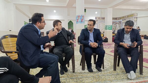  حضور مسئولان آموزش و پرورش در جمع معتکفین دانش‌آموز یاسوج