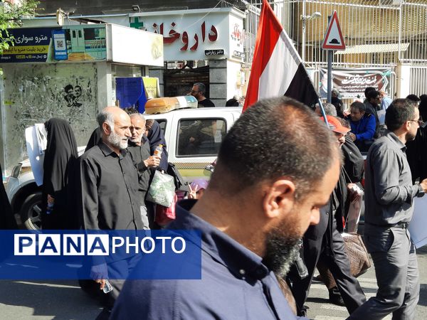 وداع با سید الشهدا خدمت