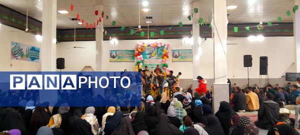 جشن میلاد با سعادت منجی عالم بشریت حضرت مهدی عجل الله در مهدیه شهر بار نیشابور 