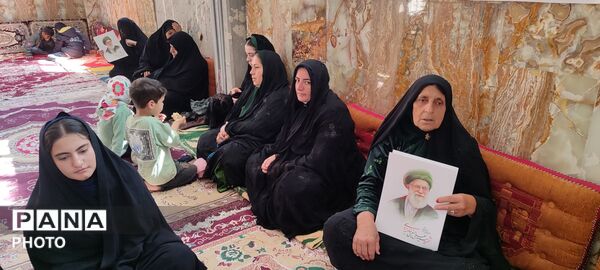 مراسم عزاداری شهادت قائد امت در روستای شیرمرد