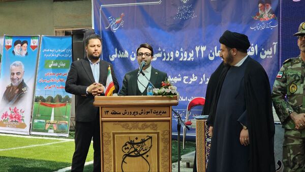 دبستان انقلاب اسلامی میزبان پروژه‌های ورزشی و استمرار طرح شهید سلیمانی