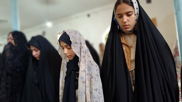 اعتکاف دانش آموزی در شهرستان دیشموک