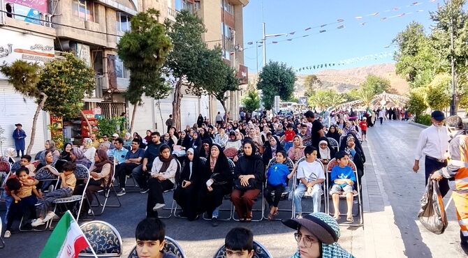 شادپیمایی عید غدیر در شیراز