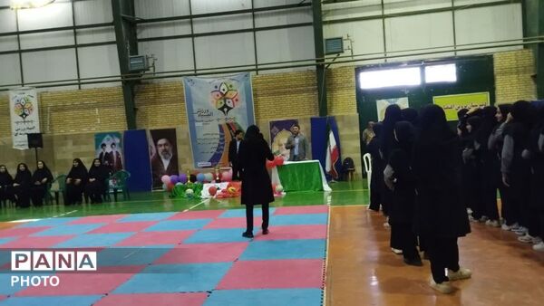 آیین افتتاحیه المپیاد ورزشی درون مدرسه ای در شهرستان کلات