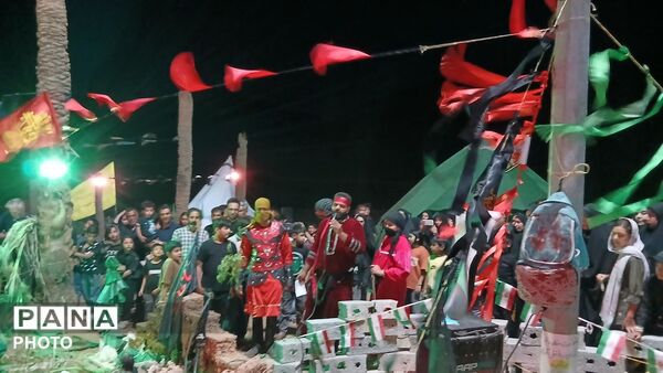 شام غریبان و خیمه‌سوزان در سرتشنیز