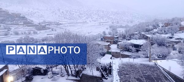 بارش برف در میانکوه