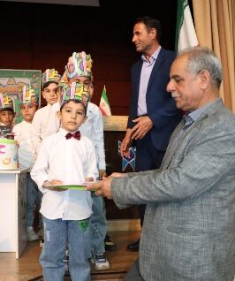 جشن الفبا کلاس اولی‌های دبستان پسرانه سما شیروان